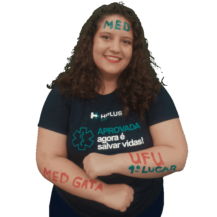 Ana Flávia Dias, aprovada em Medicina — 1º MED UFU