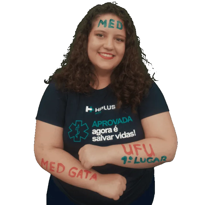 Ana Flávia Dias, aprovada em Medicina — 1º MED UFU