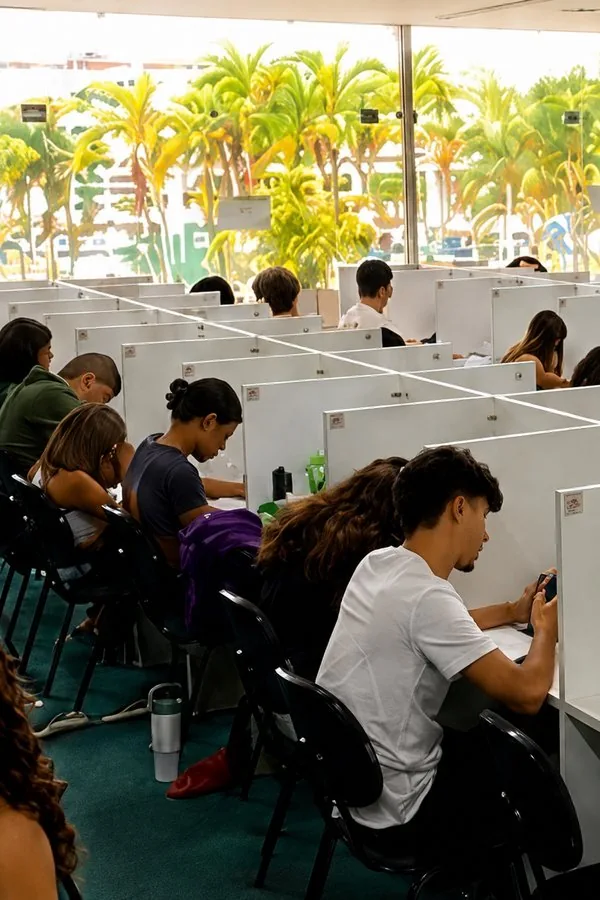 Aluna em estudo individualizado