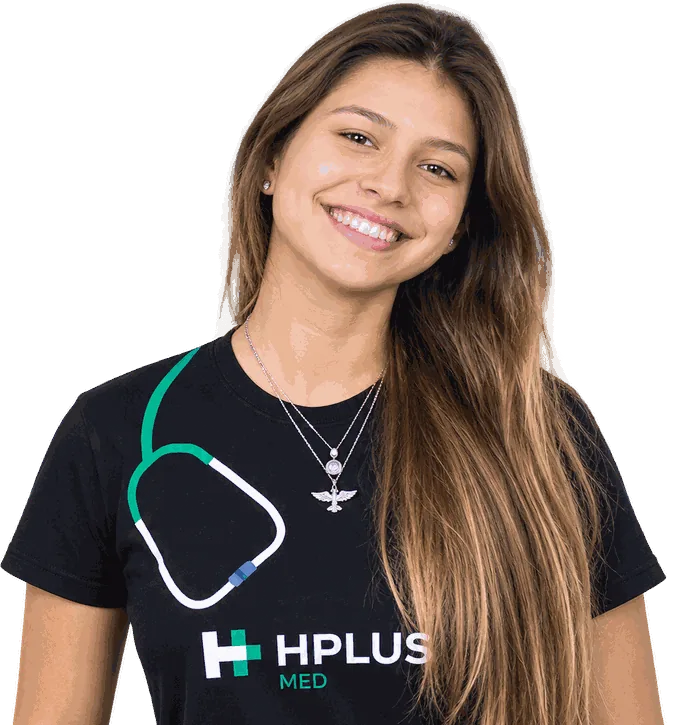 Aluna do Hplus Med aprovada em Medicina