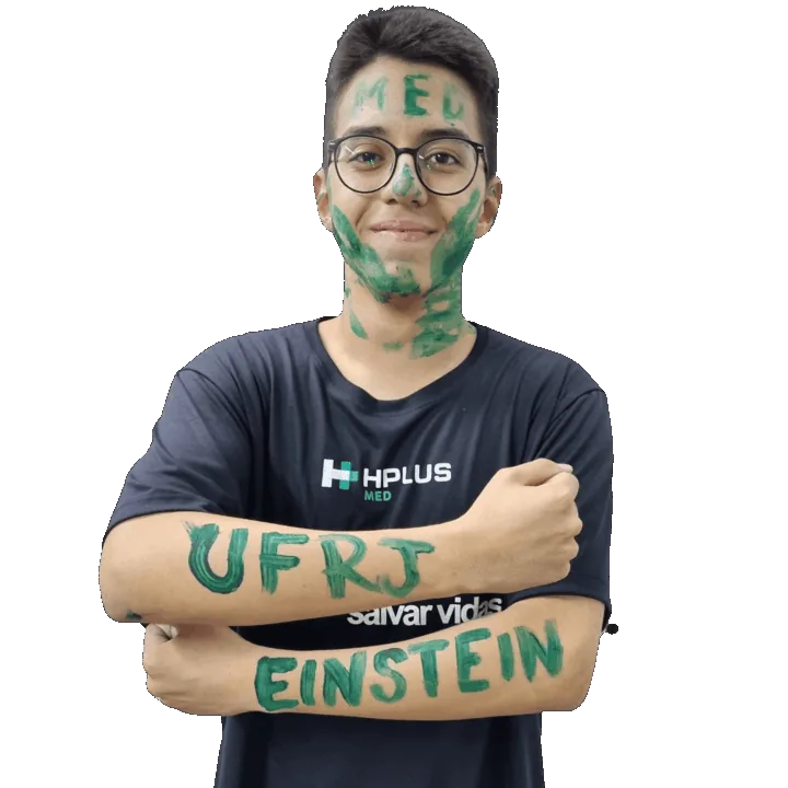 Pedro Luna, aprovado em Medicina — 5º MED EINSTEIN e 8º MED UFRJ
